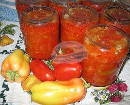 Pengalengan paprika untuk musim dingin - resep terbaik