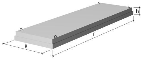 Ребристые плиты перекрытия размеры и технические характеристики железобетонных плит покрытия Армирование и толщина плит