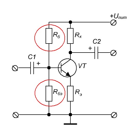 Расчет транзистора. Схема усилителя на биполярном транзисторе с общим эмиттером. Схема усилительного каскада с ОЭ. Каскады транзисторов с общим коллектором схема. Схема включения транзистора с ОЭ.